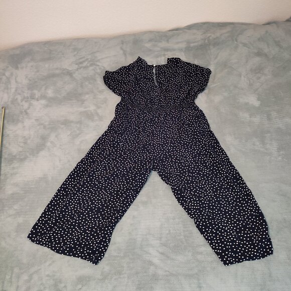 Summer Romper Polka Dots Size XL Light Comfy Cozy Pockets Elastic Waistband - Picture 13 of 15